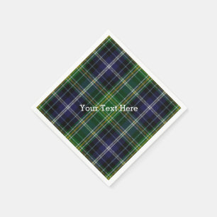 Serviettes en papier tartan MacKellar