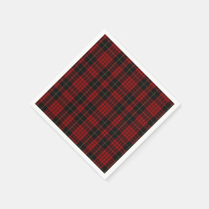 Serviettes en papier tartan MacQueen