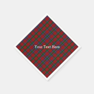 Serviettes en papier tartan Sinclair