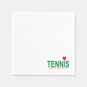 Serviettes En Papier Tennis