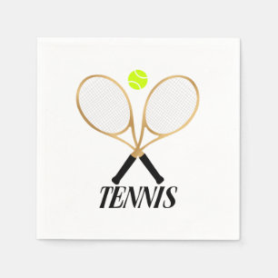 Serviettes En Papier Tennis