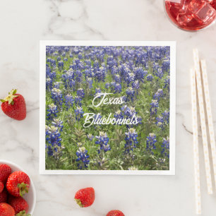 Serviettes en papier Texas Bluebonnet Fleur de l
