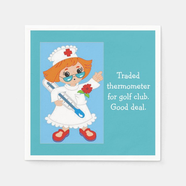Serviettes En Papier Thermomètre commercial pour Golf Club - Bon marché (Devant)