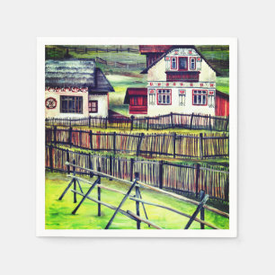 Serviettes En Papier Transylvanie, Roumanie