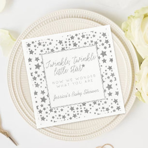 Serviettes En Papier Twink, Twinkle Little Star Baby shower