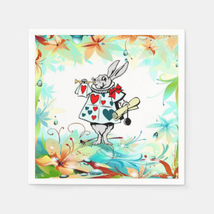 Serviettes En Papier Un Unbirthday très joyeux