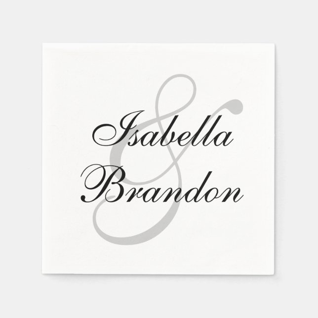 Serviettes En Papier Une serviette parfaite (Devant)