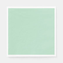 Serviettes en Papier Vert Menthe Élégantes – 3 épa