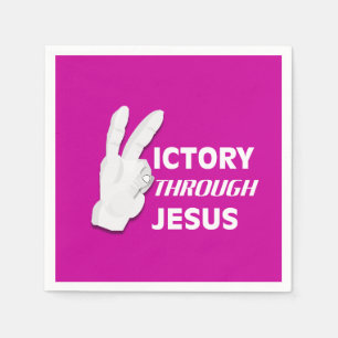 Serviettes En Papier Victoire par Jésus II