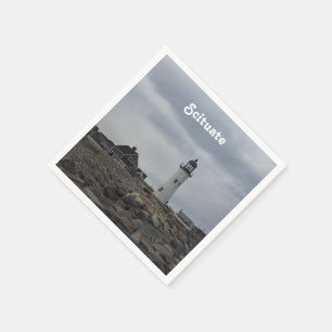 Serviettes En Papier Vieux phare de Scituate