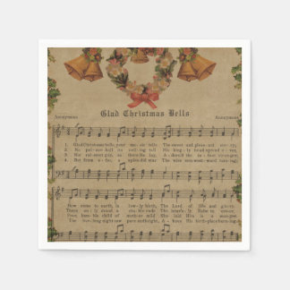 Serviettes En Papier Vintage Christmas Carol