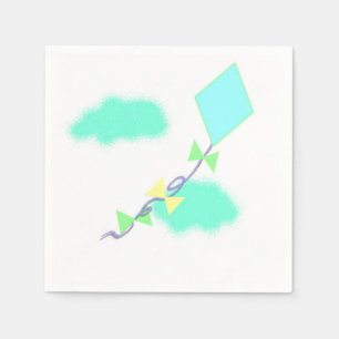 Serviettes En Papier Voler un cerf-volant