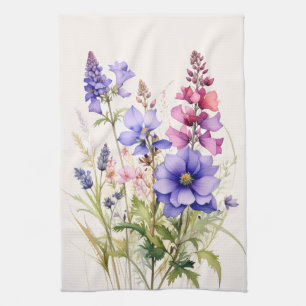 Serviettes Florales, Serviette de Cuisine Fleurs S