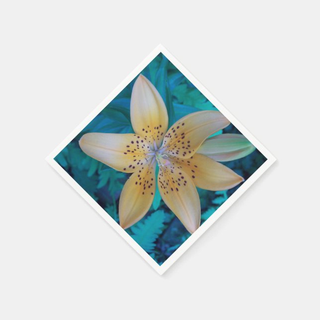 Serviettes Jetables American Tiger Lily (Coin)