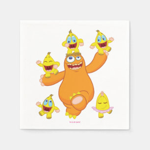 Serviettes Jetables Amusement de Zingoz et de Zangoz