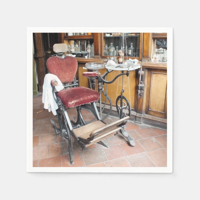SERVIETTES JETABLES ANGLETERRE VICTORIENNE (Devant)