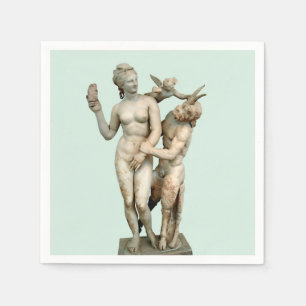Serviettes Jetables Aphrodite, Pan et Eros