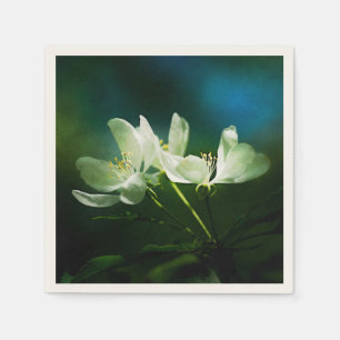 Serviettes Jetables Apple Blossom - Deux Fleurs