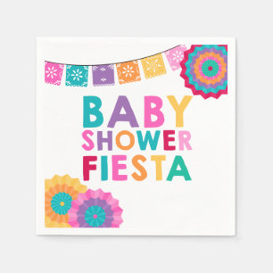 Serviettes Jetables Baby shower de Mexicain de serviette de baby