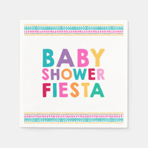 Serviettes Jetables Baby shower de Mexicain de serviette de baby
