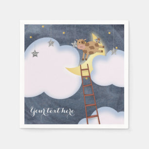 Serviettes Jetables Baby shower Storybook Nursery Rhyme Custom Party