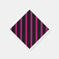 Bande diagonale noire et rose chaud