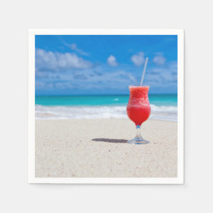 Serviettes Jetables Beach Cheer
