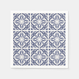 Serviettes Jetables Beau Azulejos Napkin