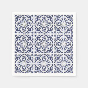 Serviettes Jetables Belle serviette d'Azulejos