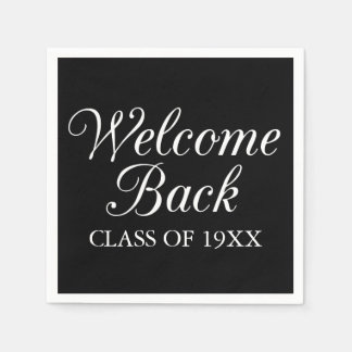 Serviettes Jetables Bienvenue Classe de retour