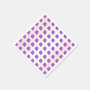 Serviettes Jetables Bleurres et crème ITD