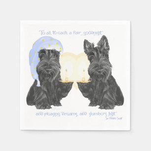 Serviettes Jetables Bonne nuit Scotties