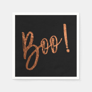 Serviettes Jetables Boo ! Naples Halloween moderne Halloween