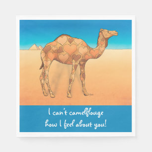 Serviettes Jetables Camelflouge