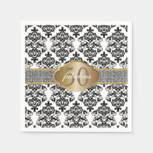 Serviettes Jetables Ceinture fabuleuse de parties scintillantes