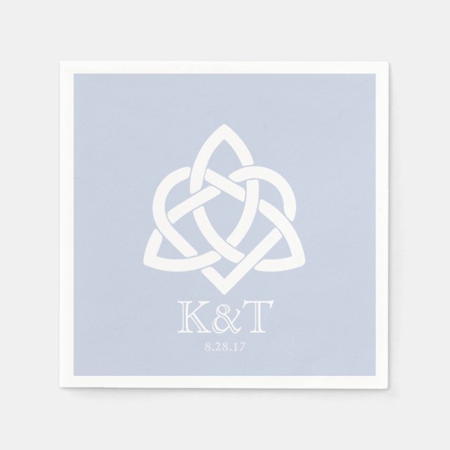 Serviettes Jetables Celtic - Serviettes de cocktail personnalisées (Devant)