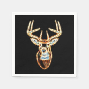 Serviettes Jetables Cerf Tête pure Energy Spirit