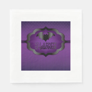 Serviettes Jetables Chauve-souris d'Halloween