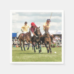 SERVIETTES JETABLES CHEVAUX SPORTIFS