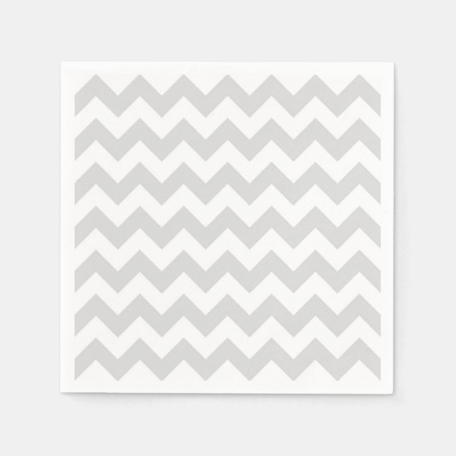 Serviettes Jetables Chevron Zig-Zag (Devant)