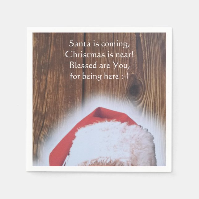 Serviettes Jetables Christmas Eve Napkin (Devant)