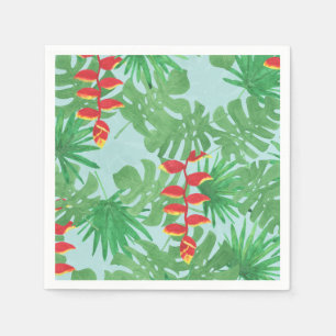Serviettes Jetables Ciel Jungle