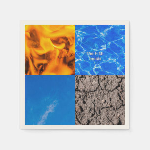 Serviettes Jetables Cinquième à l'intérieur