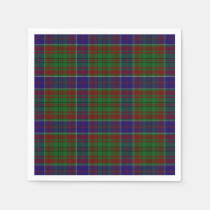 Serviettes Jetables Clan Adams Tartan