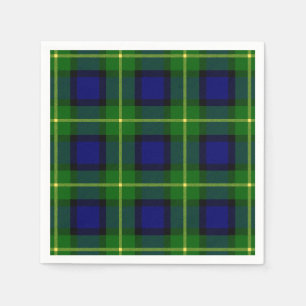 Serviettes Jetables Clan Gordon Tartan