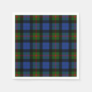 Serviettes Jetables Clan Gunn Tartan