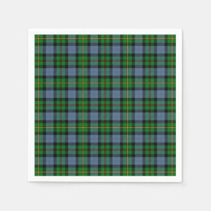 Serviettes Jetables Clan Smith Tartan