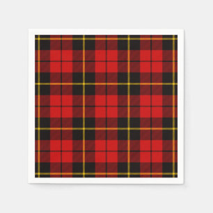 Serviettes Jetables Clan Wallace Tartan