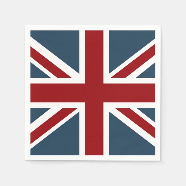 Serviettes Jetables Classic Union Jack Flag (Devant)