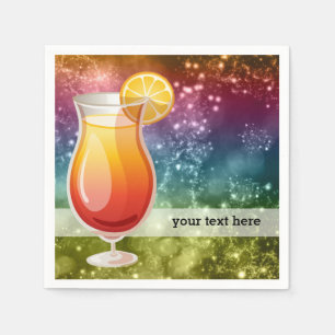 Serviettes Jetables Cocktails